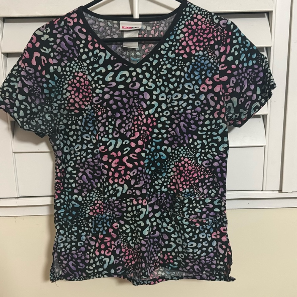 Scrub Star Top